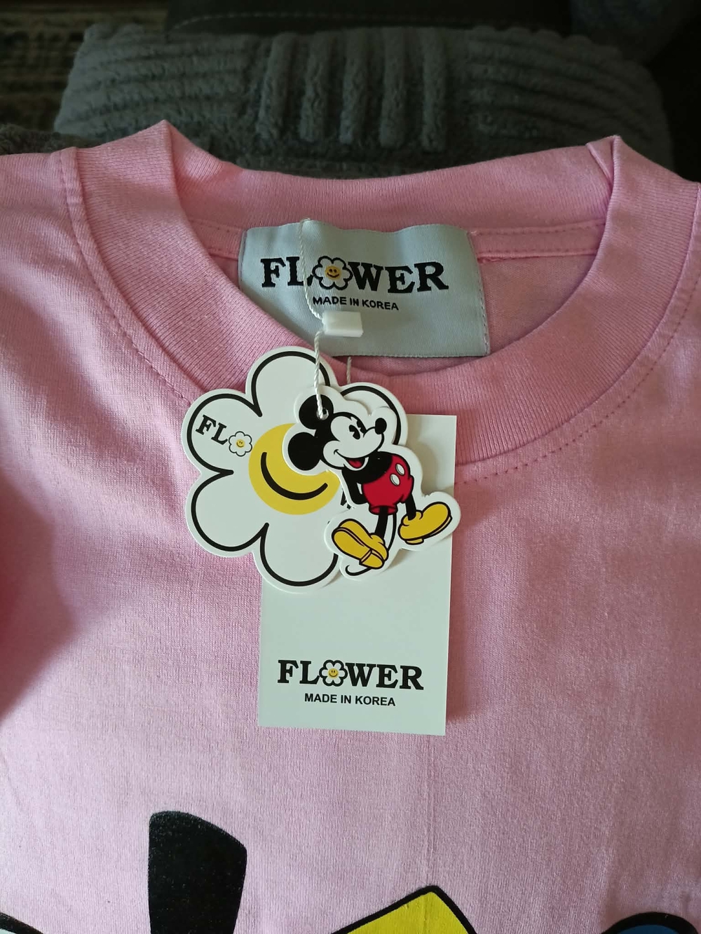 Pink  Graphic Tee - Cute Cartoon Design